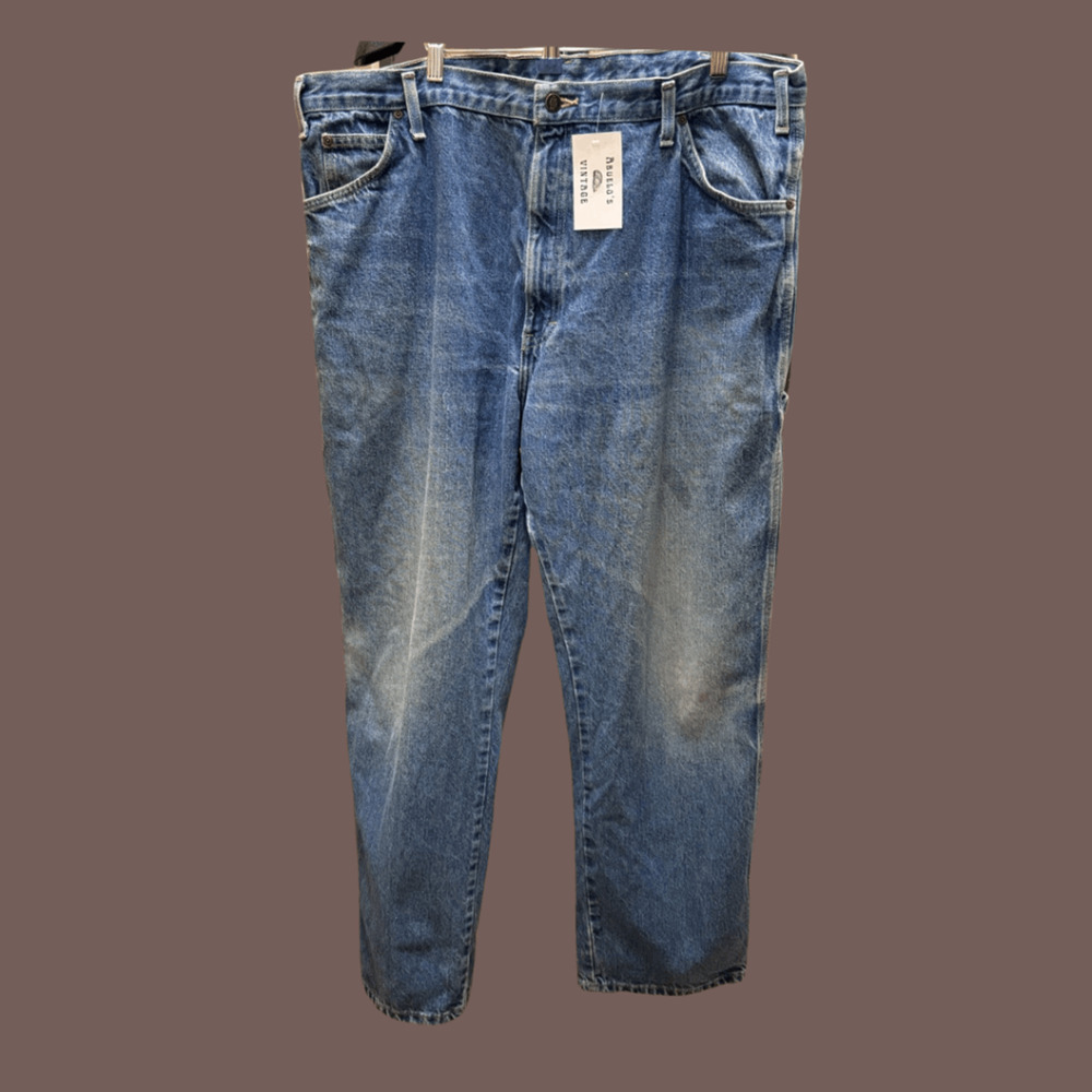 Dickies Carpenter Pants | Dark Blue Denim | Size 42x32 | Vintage